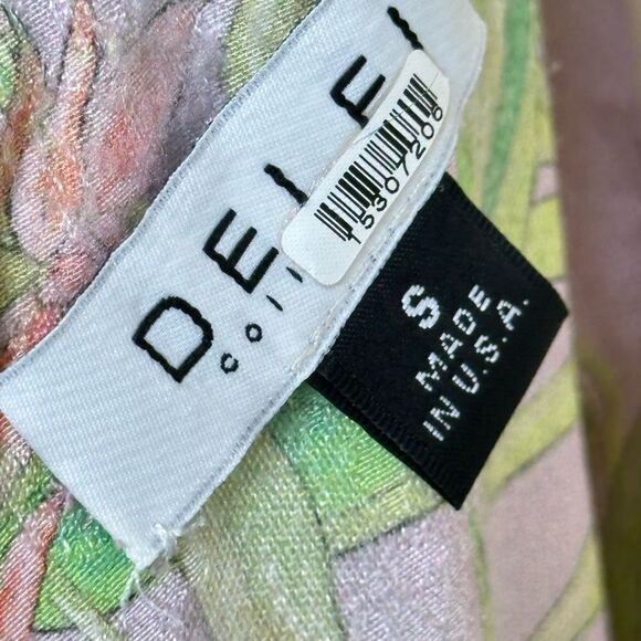 Delfi Collective Frankie Knotted Plunge Neck Floral Midi Dress| Size S - Picture 12 of 12